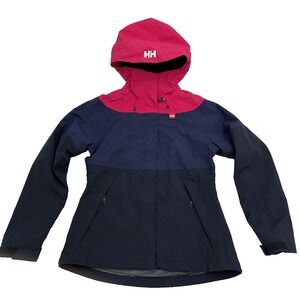 Women's Helly Hansen‎ Rain  wind Jacket - Size XS - Helly Tech color block